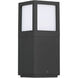 Beacon 9 watt Black Outdoor Bollard